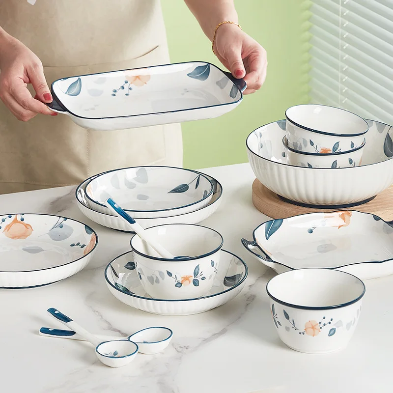 Детская керамическая чаша с клубникой