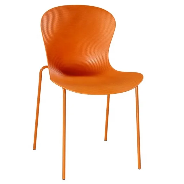 Modern popular home Furniture dining room plastic chais stacking dining chair and table No 1553
