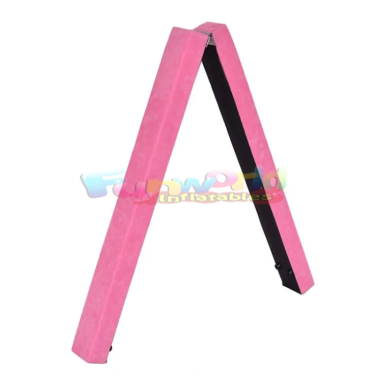 Sports equipment indoor folding floor home gym training gymnastics gym sport balance beam for kids adults use