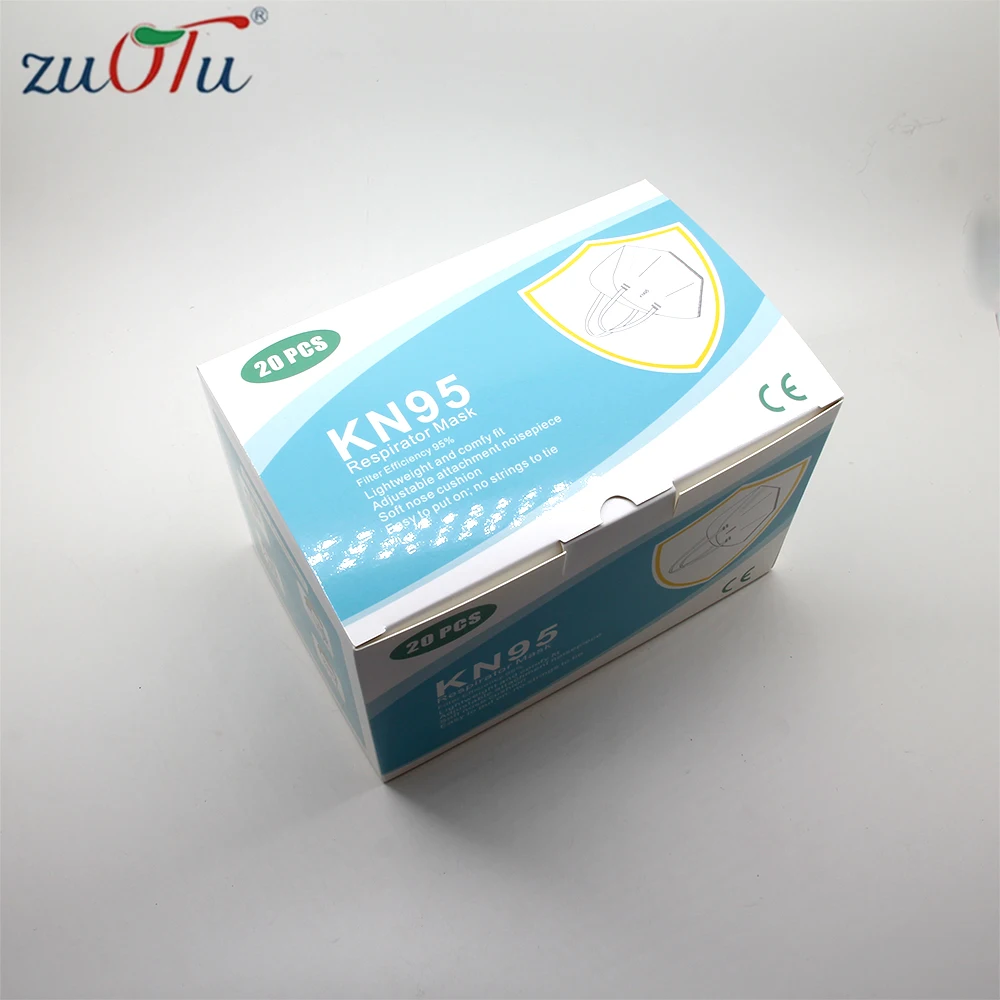 
Tissue Package Mask Makes Up N95 KN95 surgical glove Cotton Pad Packing Cardboard Paper face mask packaging box 