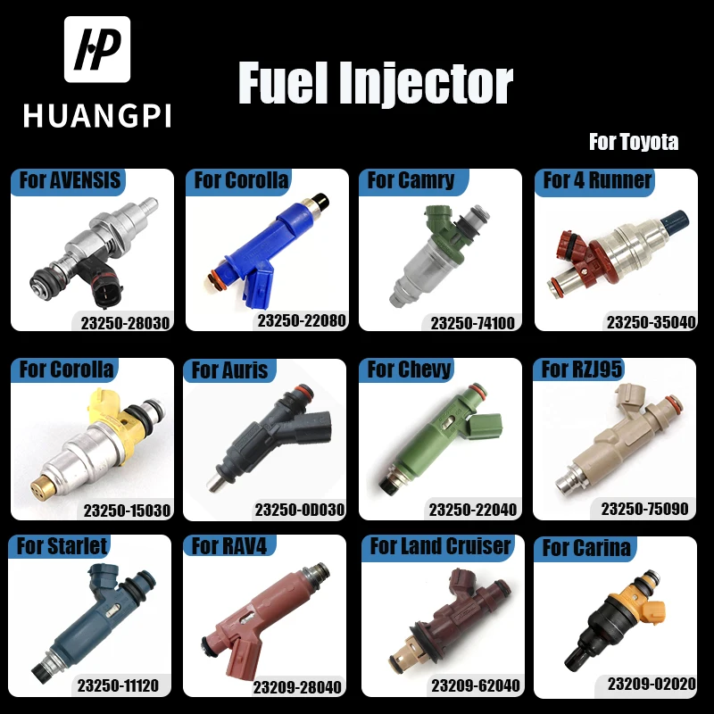 
Wholesale Auto Parts Nozzle Auto Valve Fuel injector For Toyota Lexus Mitsubishi Mazda Nissan Honda Hyundai 