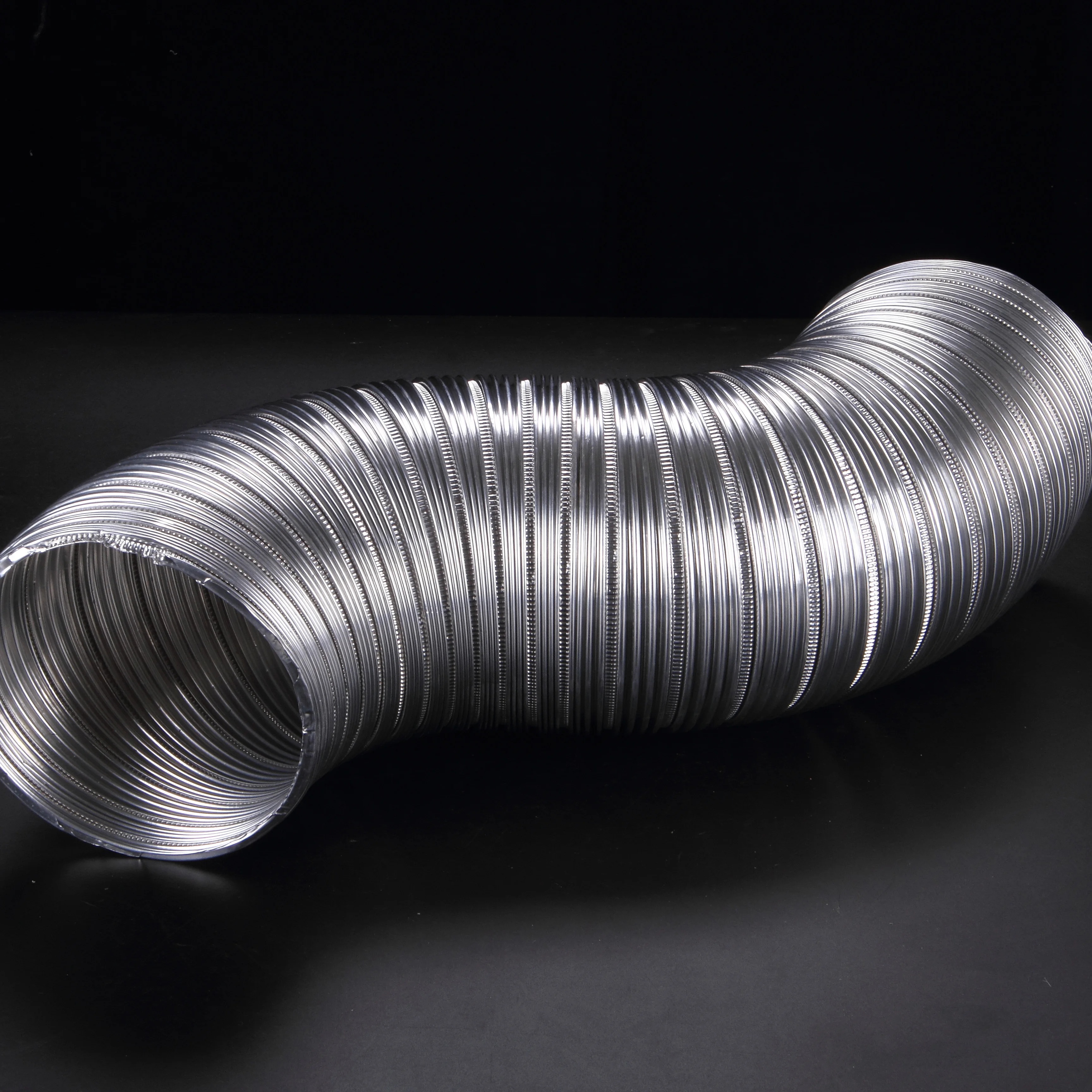 resistance air conditioning ventilation duct 6.5 inch aluminum foil flexible insulation air duct hose