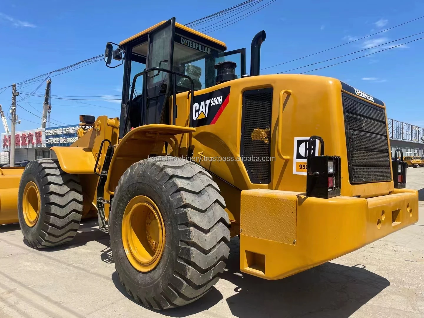 Колесный погрузчик CAT 950h 950g 950gc 988k сделано в Японии оригинальный komatsuu wa420 wa470