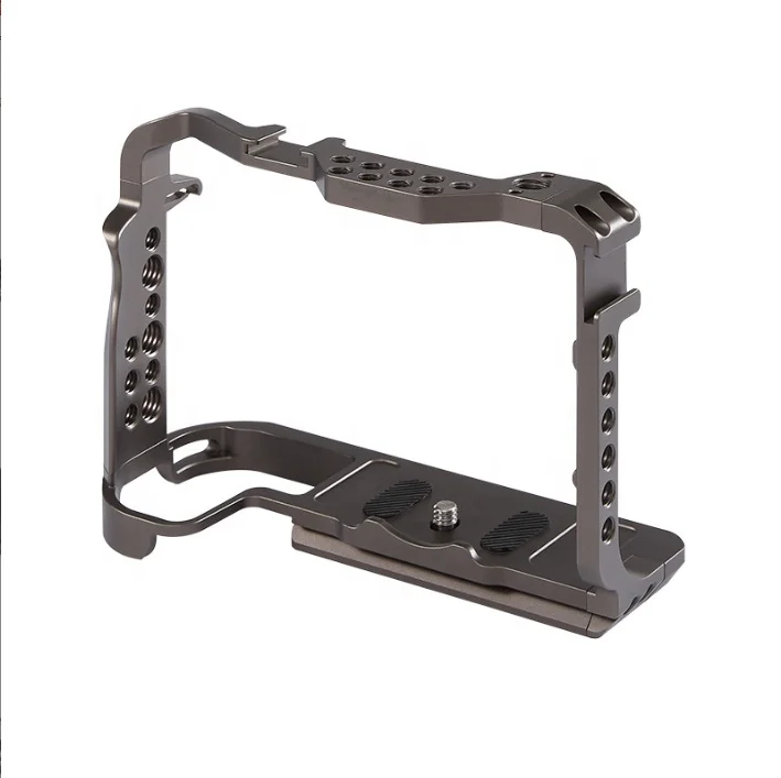 Dongguan Manufacture Professional SLR Camera Rabbit Cage Accessories Metal Vertical Shot Fill Light Photography Accessories