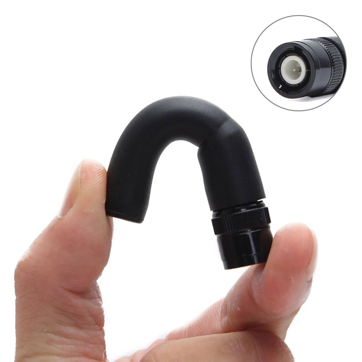 Короткая резиновая антенна ST20 BNC, двухдиапазонная антенна с высоким коэффициентом усиления для двухсторонней радиосвязи BaoFeng Yaesu Ham, рация SF20