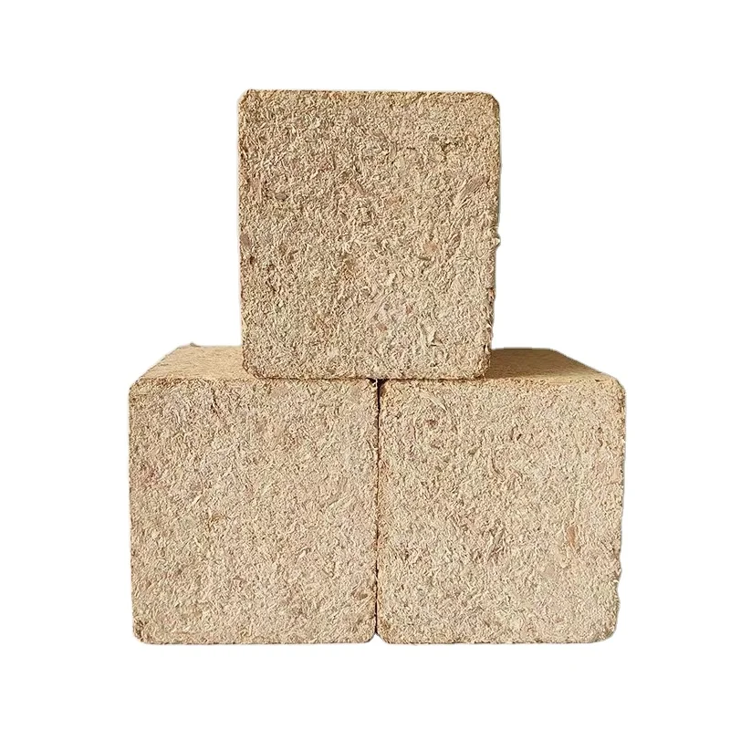 2024 particle core cheap price hot pressed compressed sawdust blocks for pallet made usage