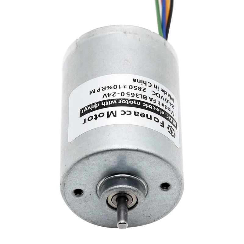 cylindrical compact bldc motor with inner rotor structure with integrated internal driver of great lifetime and reasonable price