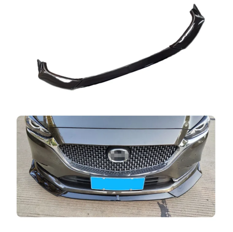 Automotive Parts 3 PCS Style Front Lip For 2021-2022 MAZDA 6 ATENZA Upgrade Front Bumper Splitter
