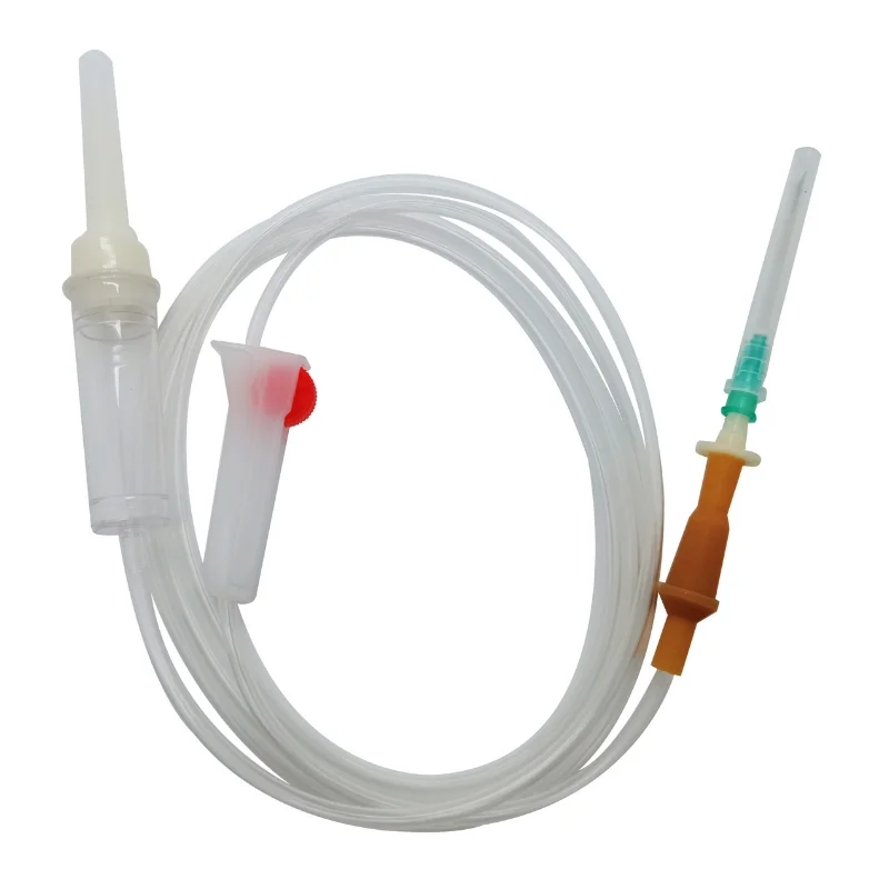 Внутривенный инфузионный набор одноразовый для медицинского использования с регулятором