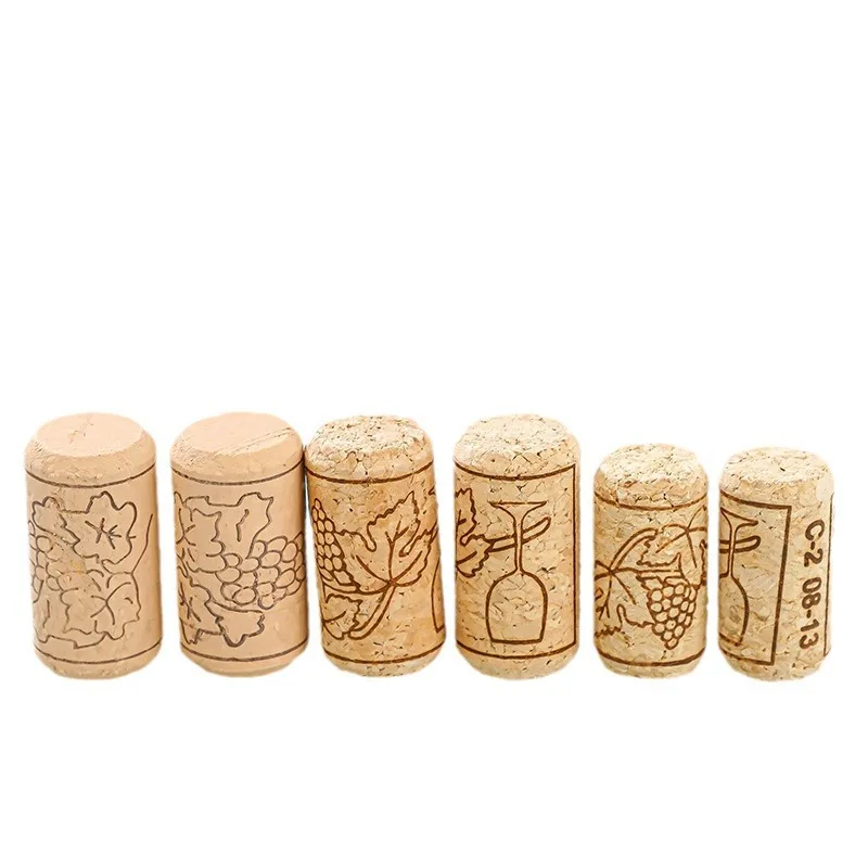 Cork Stoppers, Wooden Tapered Wine Bottle Stoppers Replacement Corks, Wooden Tapered Cork Plugs for Wine Beer Bottle Crafts
