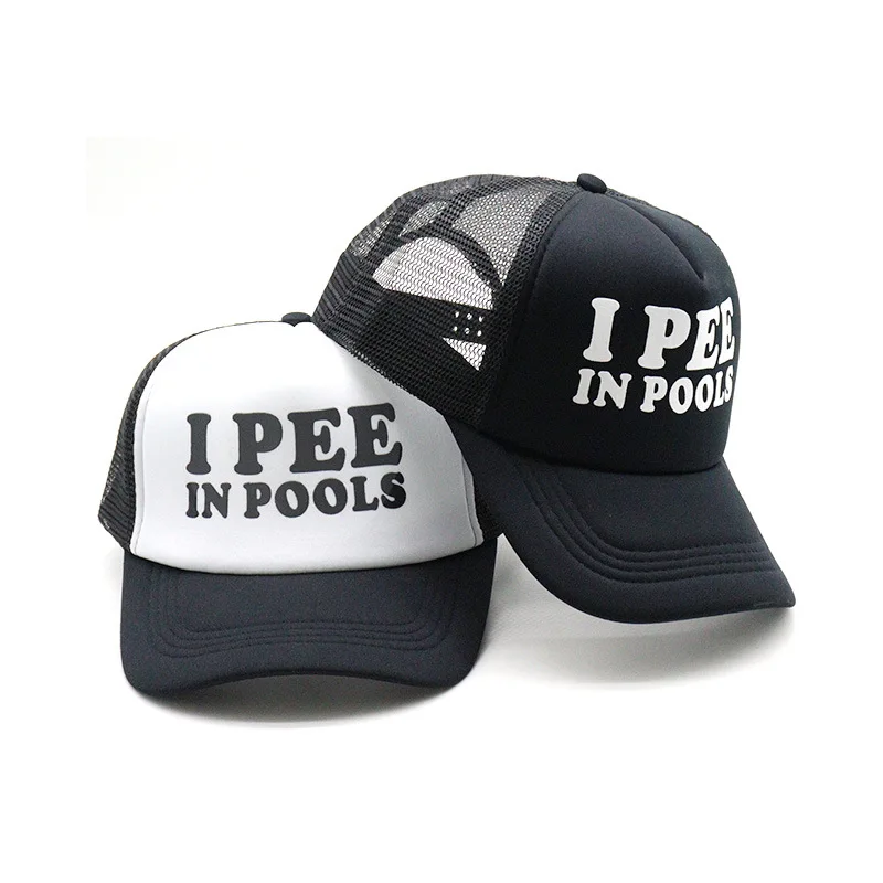 Custom Embroidered Mesh Trucker Cap Personalized Snapback 5 Panel Hat for Truck Drivers