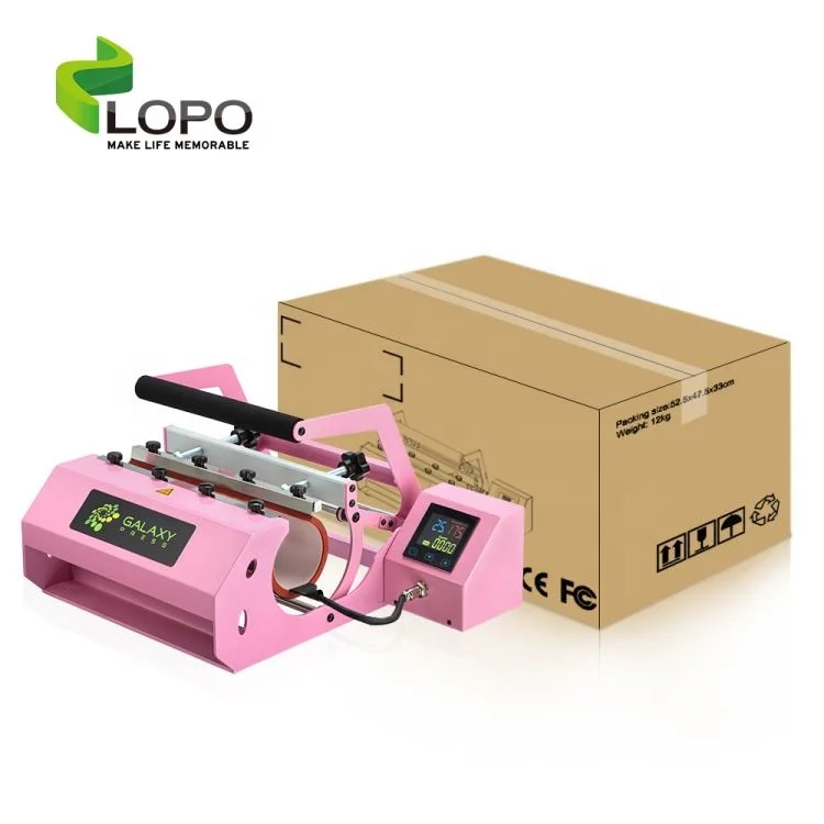 Galaxy Press Wholesale Mug Press GS-205B PLUS Heatpress Machine for Sublimation 20 OZ Stainless Bottle with One 30 OZ Heater