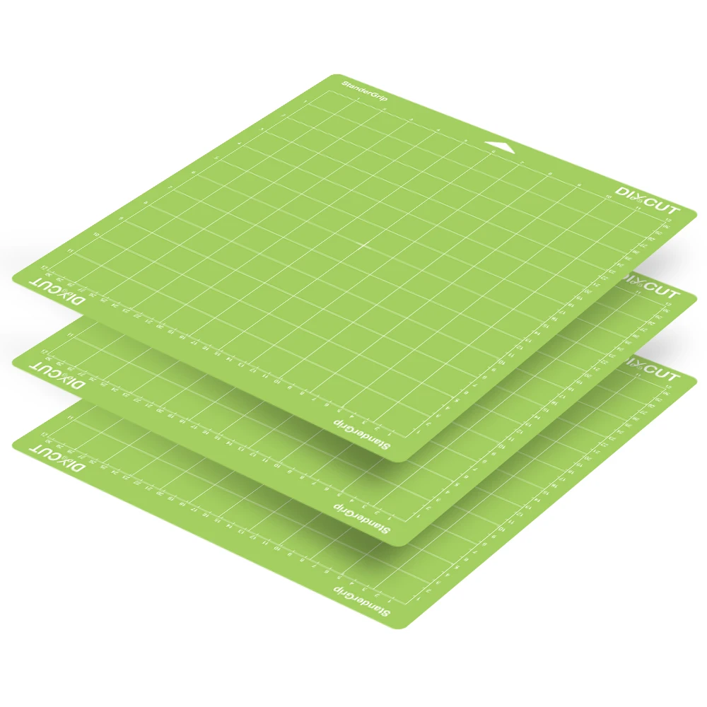 Коврик для резки Diycut 12x12 дюймов работает с производителем Cricut 3/Maker/Explore