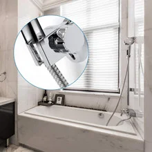 Shower Hose Extra Long Chrome Handheld Shower Head Hose with Brass Insert and Nut - Lightweight and Flexible