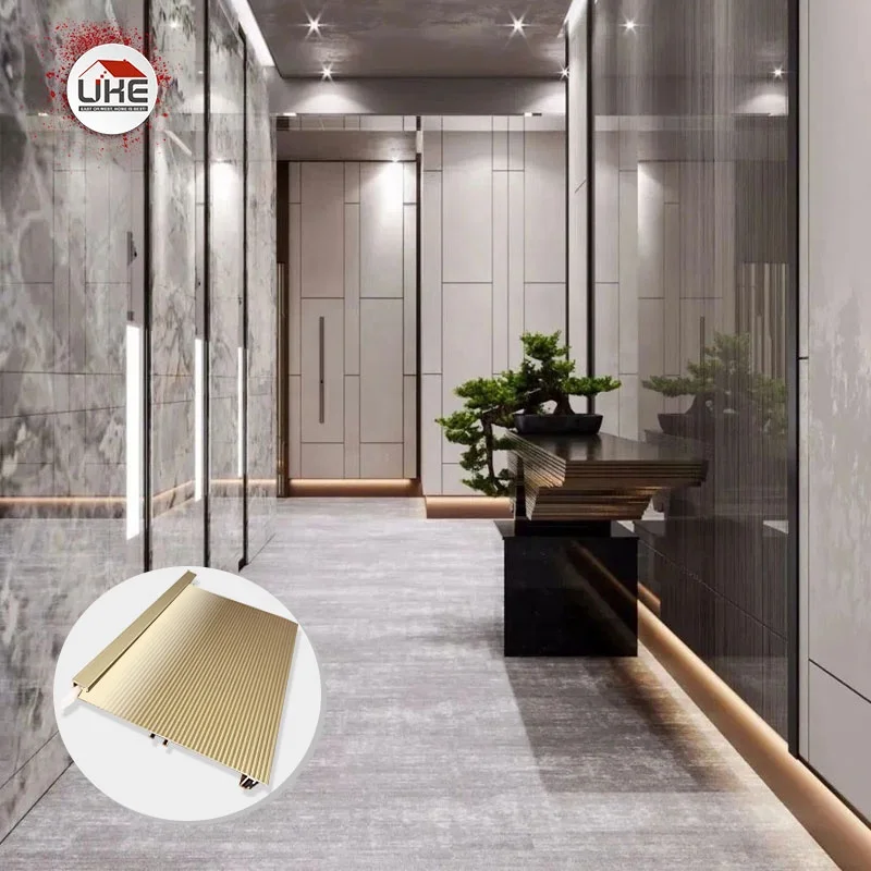 LED Skirting Board Aluminum Kitchen Cabinet Wall Baseboard Accessories Floor Decorative Profile