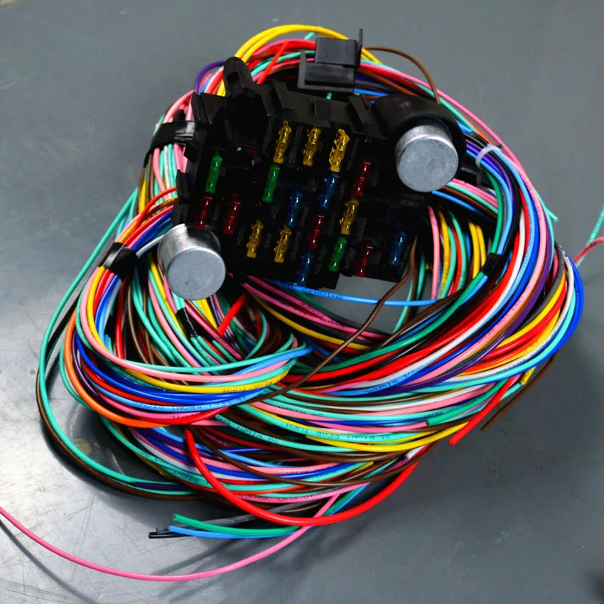 21 kit Universal Street Rod Hot Rod Harness 21 Circuit