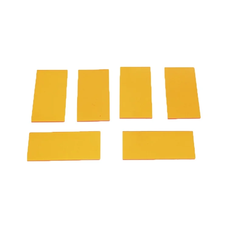 Производство на заказ LP535nm оранжевые оптические стеклянные диски 535nm длинные фильтры CB535 для объектива камеры