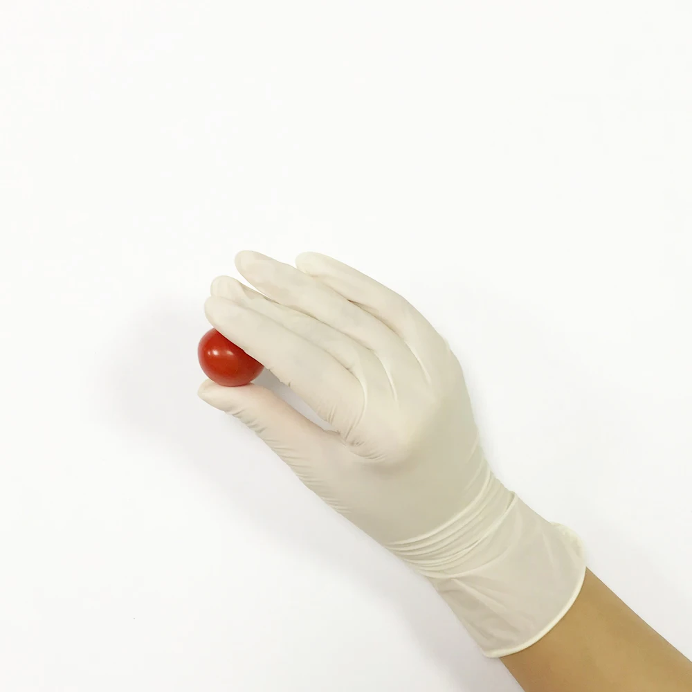 Powdered and powder free latex glovees medical examination glovees with powder glovees latex disposable box 100 pcs 500CTN MOQ