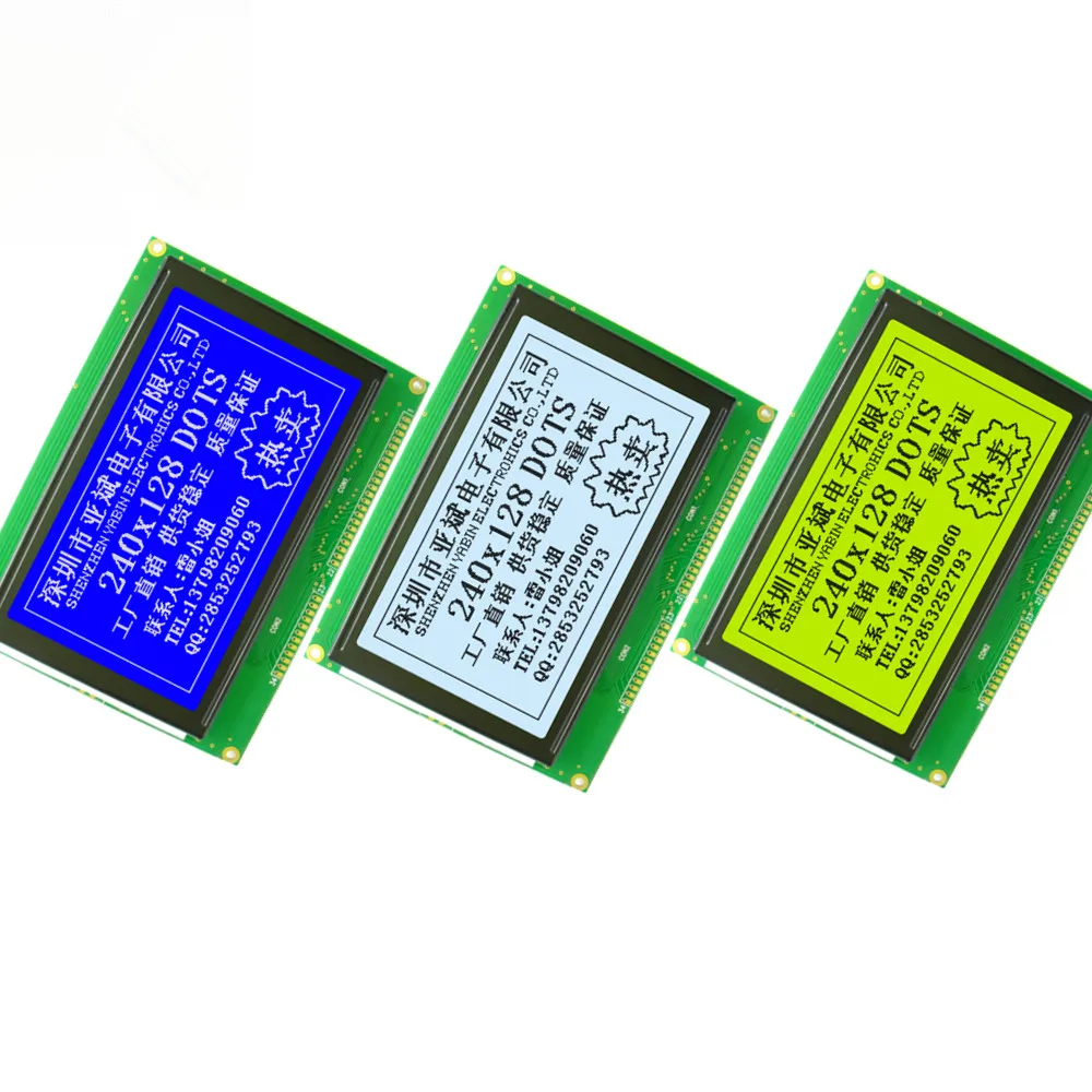 240X128 Graphic Lcd Display Module with RA6963 driver IC