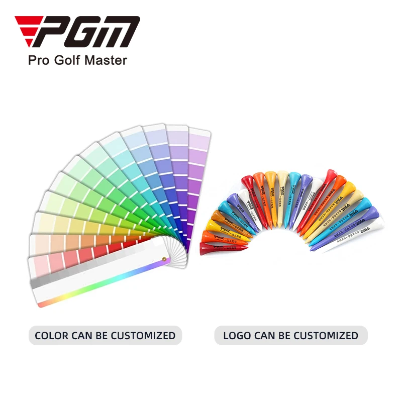 PGM QT015 изготовленным на заказ логосом футболка гольф-оптовая продажа деревянные колышки для гольфа