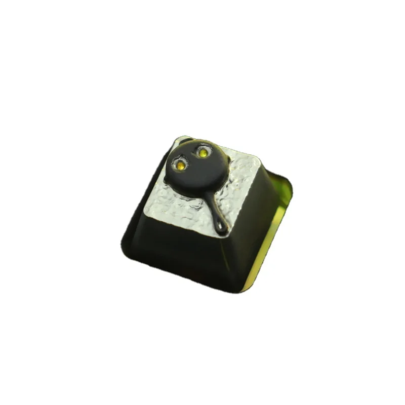 Металлическая клавиатура 1 шт. рельефная 3d-игра с логотипом из фильма механические клавиатуры из алюминиевого сплава клавиатуры R4 высота для оси Cherry MX