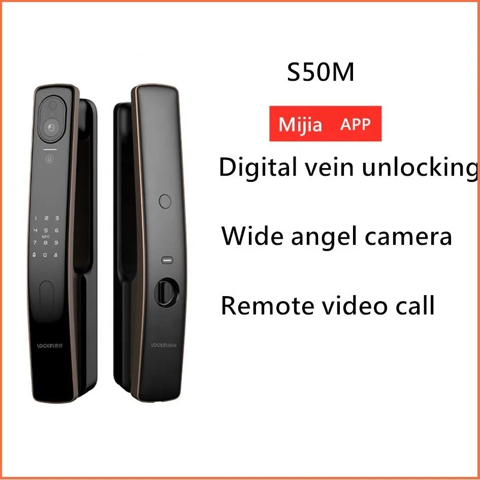 Wholesales Mijia Mi Home App Xiaomi X1 2XPRO S30PRO SV40 S50 P50 R1M S50M S50F XIAOMI PRO Pro+ Smart Fingerprint Door Lock