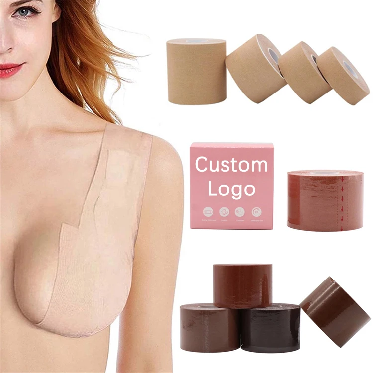 Stretch Breathable 5cm 10cm 7.5cm Waterproof Breast Nipple Cover Packaging Boobs Tape
