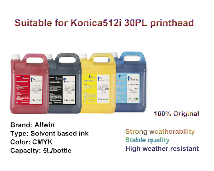  Signkanon лидер продаж чернила на основе растворителя для принтера inkjeti vinyl flex allwin konica