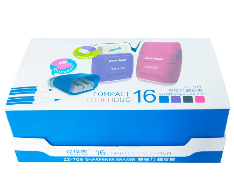 Many years factory Latest promotion price sharpener eraser for students