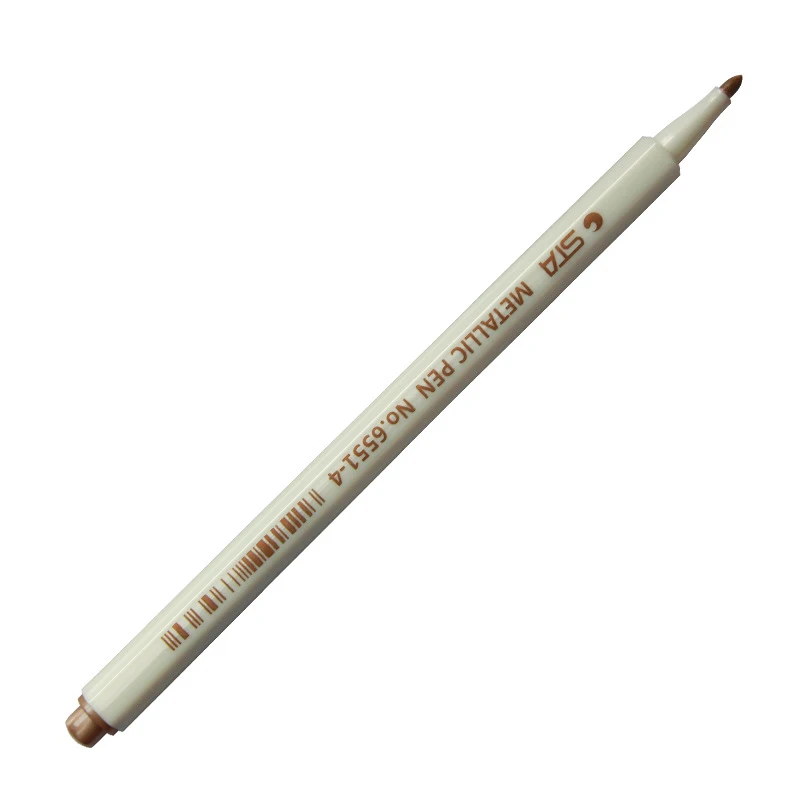 STA 6551 - 10 colours water based cheap promo multi color metallic graffiti marker pen set