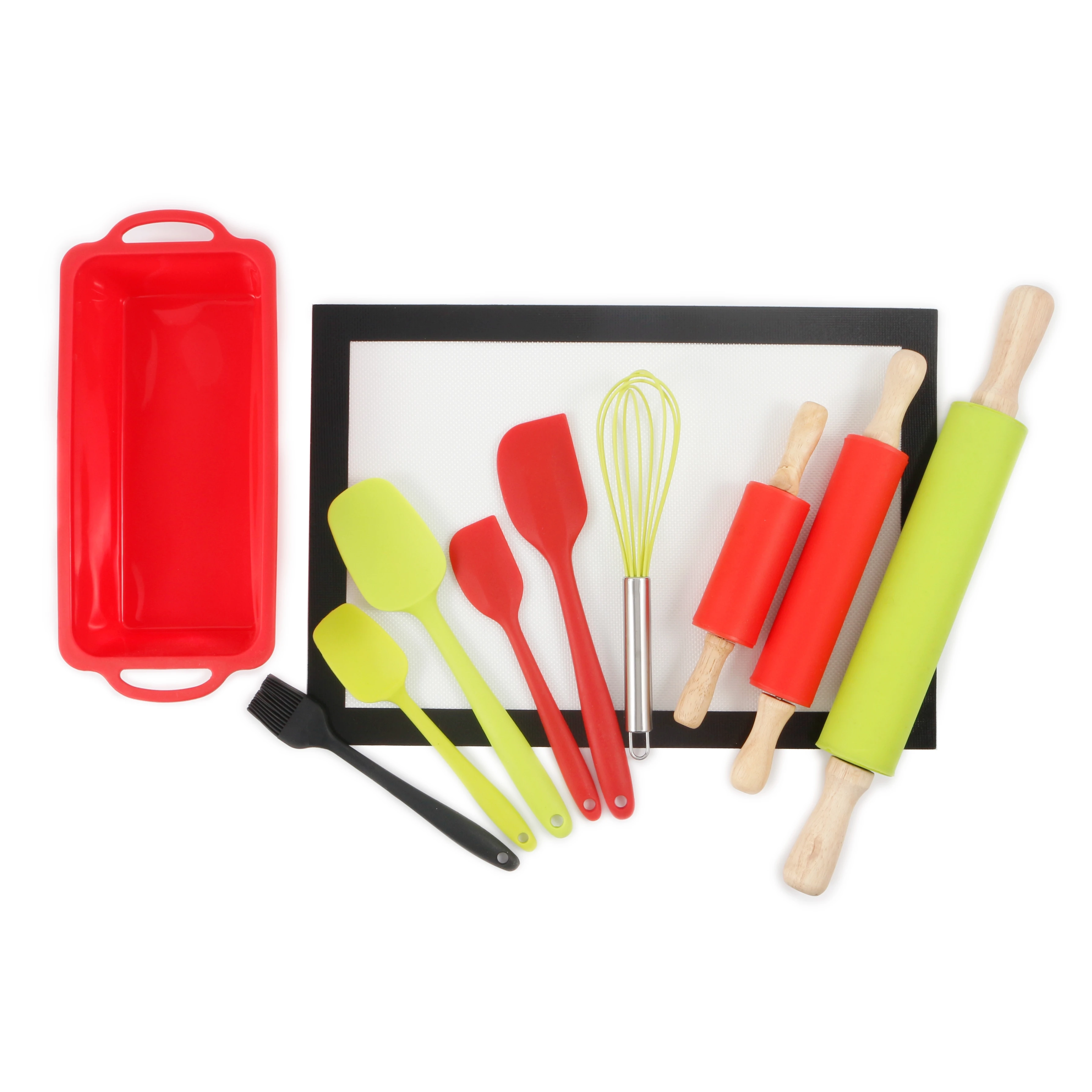 Baking Set Baking Tools Spatula Mat Rolling Pin Egg Whisk Cake mould Cookware Kitchen Accessories Sets