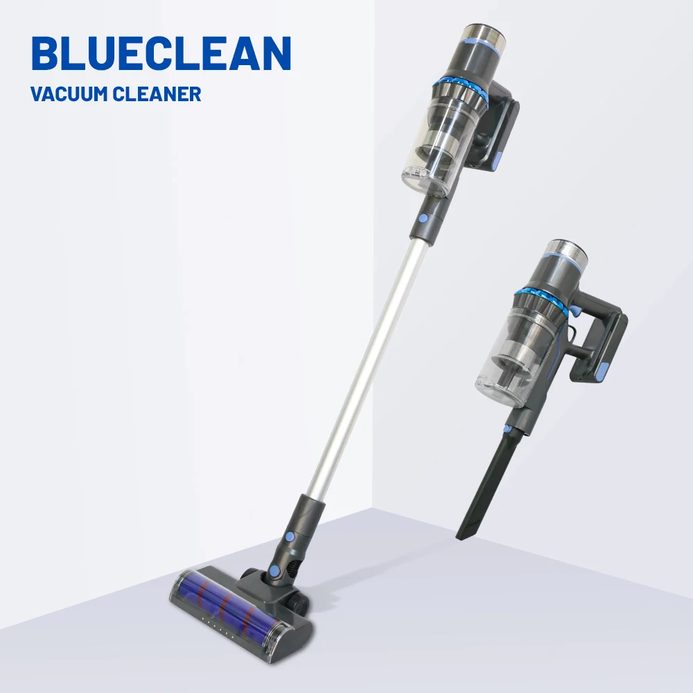 Hot Sale  Stick Vacuum with 25Kpa Powerful Suction 380W Brushless Motor Big Suction  LED Display  Cordless Vacuum Cleaner