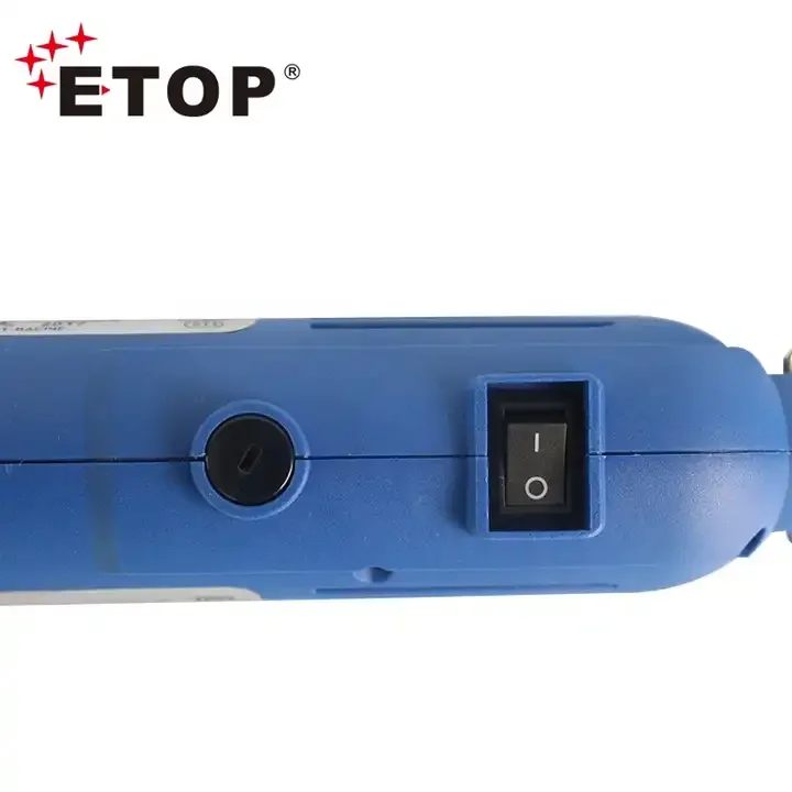 ETOP Rotary tool kit  die grinder with Accessories for wood carving cutting & craft With Flexible Shaft Black