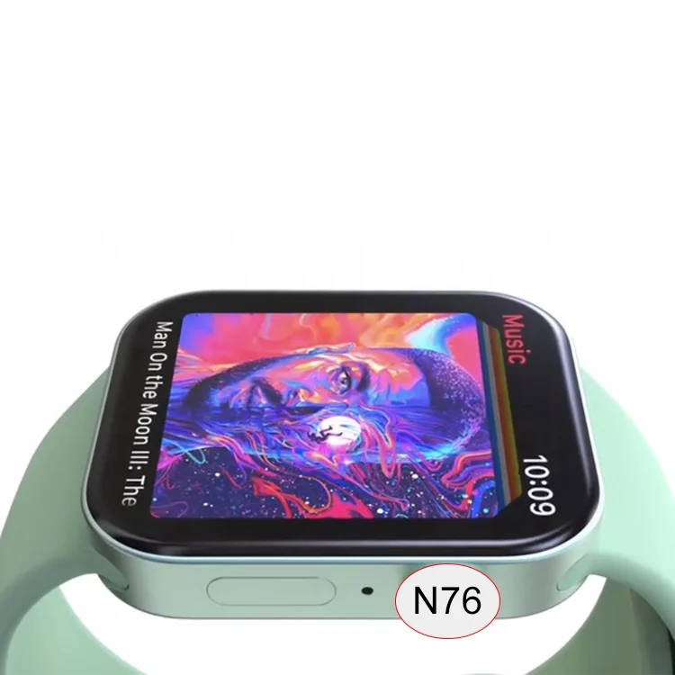 1 75 дюймовые 385*385 Смарт-часы Plaza N76 пульсометр HS6621 чип Akilli Saat Online Серия 7