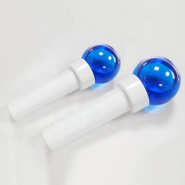 Устройство для массажа лица, волшебные шарики для лица, Хоккей, энергетический хрустальный шар, охлаждающие шарики для красоты, инструменты для массажа шеи