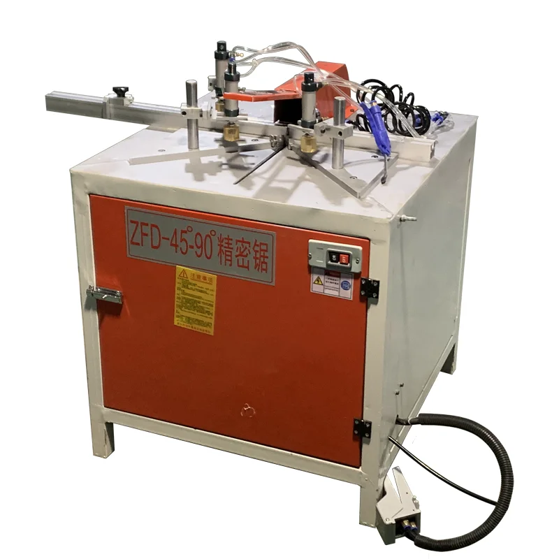 Hot Sale Woodworking Machinery Pneumatic Circular Saw Machine 90 Degree 45 Degree Vertical Aluminum Alloy Cutting Machine