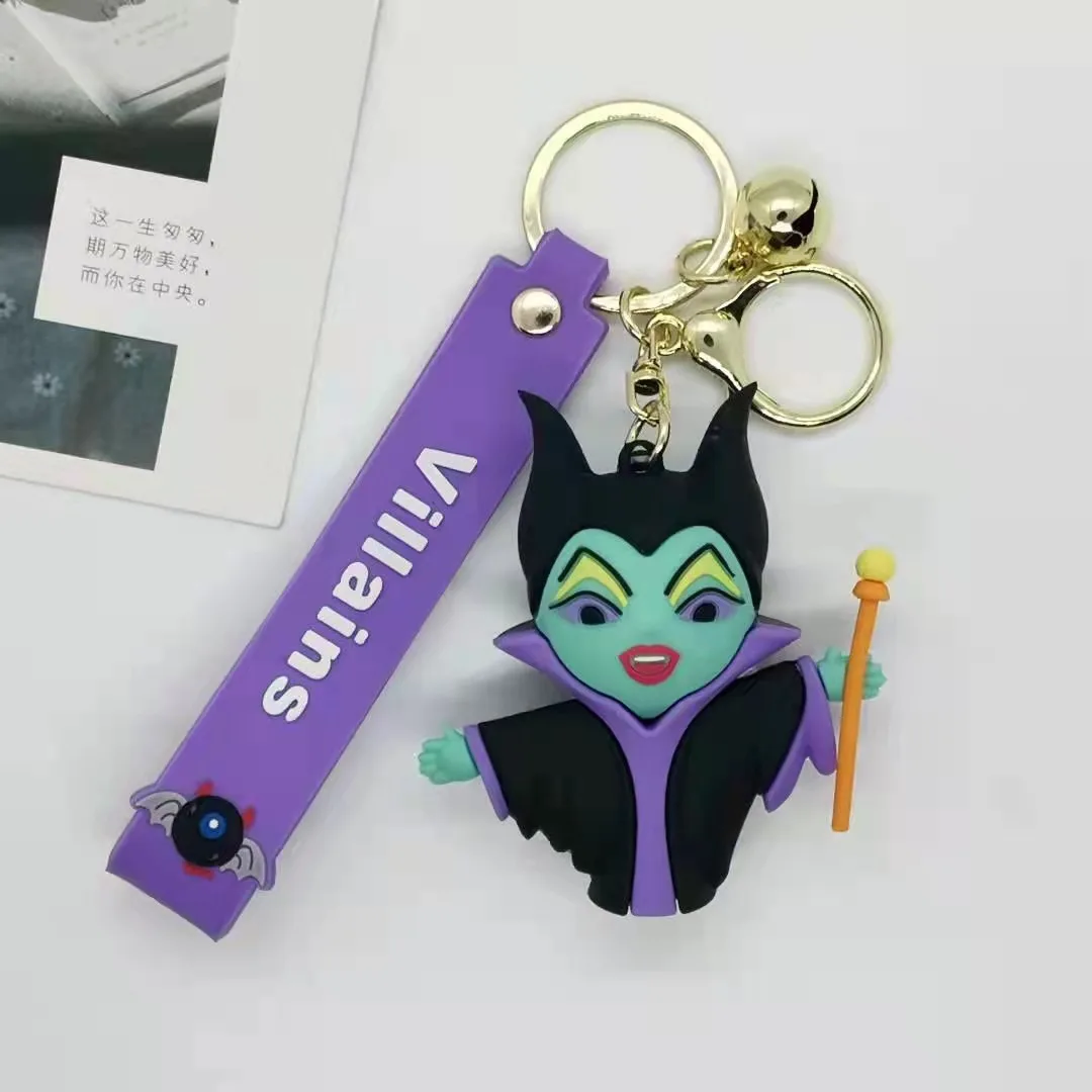 3D My Hero Cow Naruto Keychain Sturbucks Plumber Manga Figurine Keychains