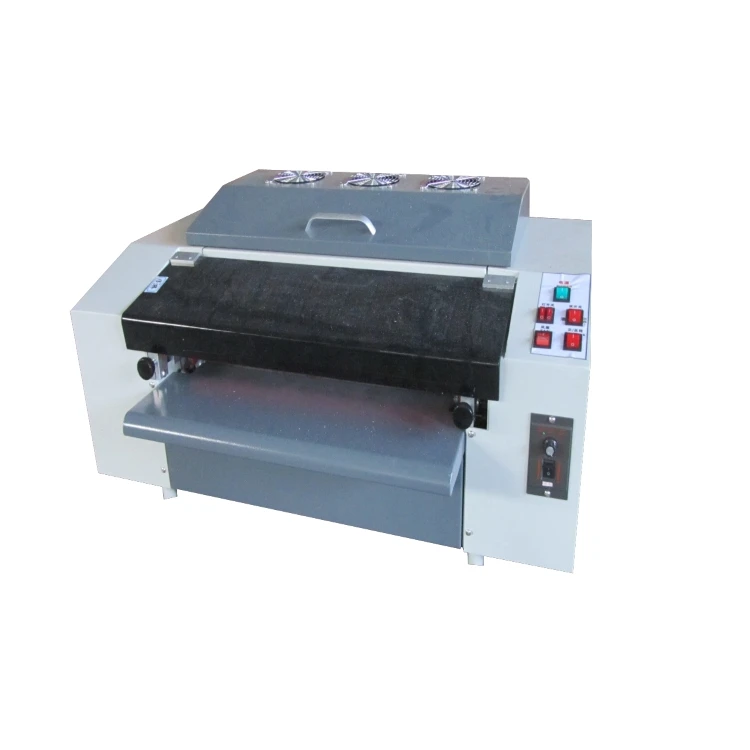 
S-L14A Single-axis desktop liquid coating machine uv coater lamination machine 