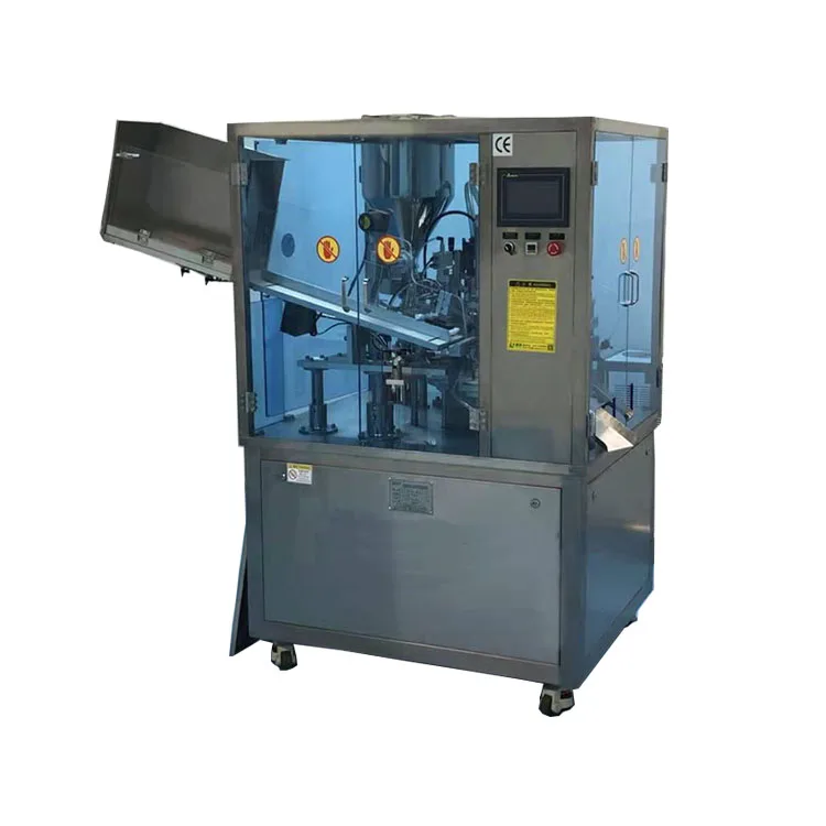 Toothpaste Tube Filling And Sealing Machine Cosmetic Cream Lotion Squeeze Tube Filling And Sealing Equipment