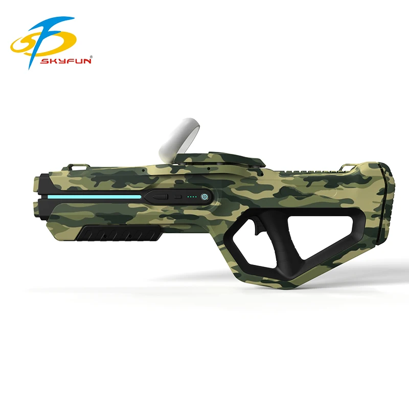 shooting game simulator kid children adults indoor outdoor playground 9d gaming vr gun