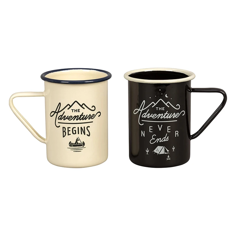 350ml 500ml colorful sublimation 12oz 10oz camping guaranteed quality enamel camp mug for coffee