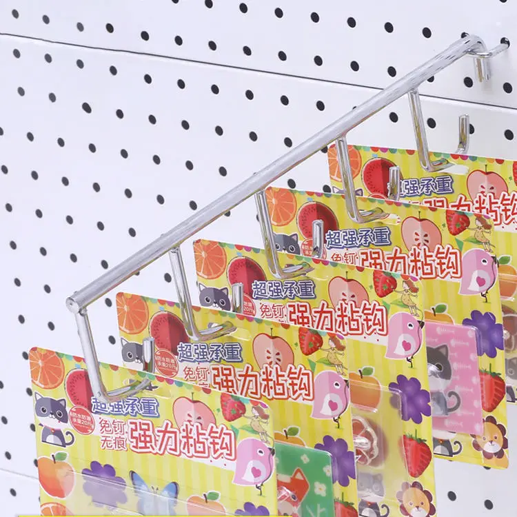 Прямая продажа с фабрики Цена инструмент Органайзер металлический pegboard крюк колышек доска дисплейная ловушка на сотовые телефоны и аксессуары для гаража магазин 6 дюймов hookretail дисплей