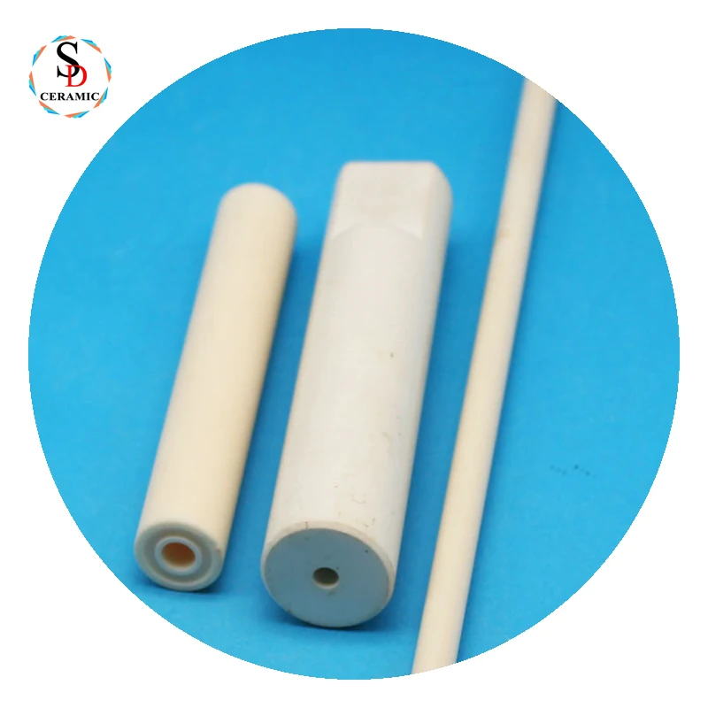 Refractory Industrial Electrical Insulation Alumina Ceramic Tube