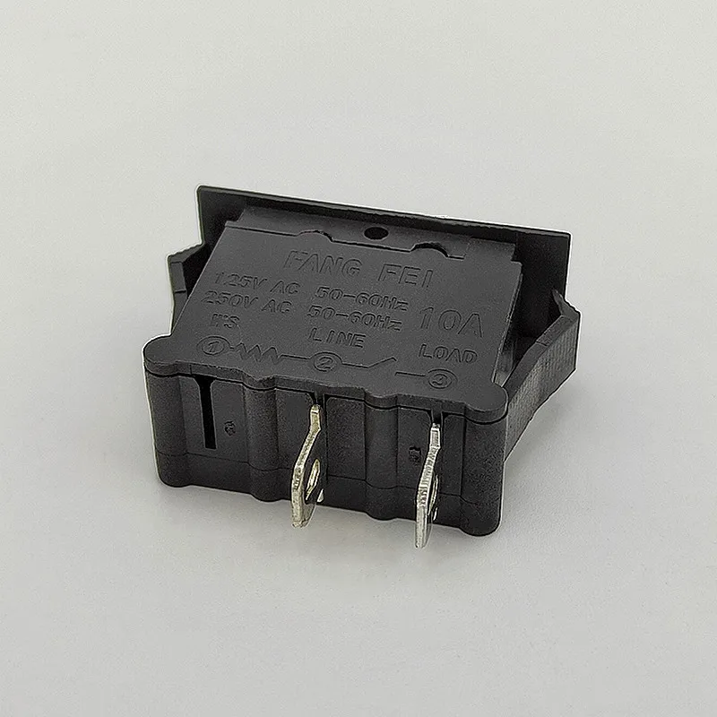 3-20A SPST 2Pin ON-OFF Rocker Type Circuit Breaker Switch Overload Protector