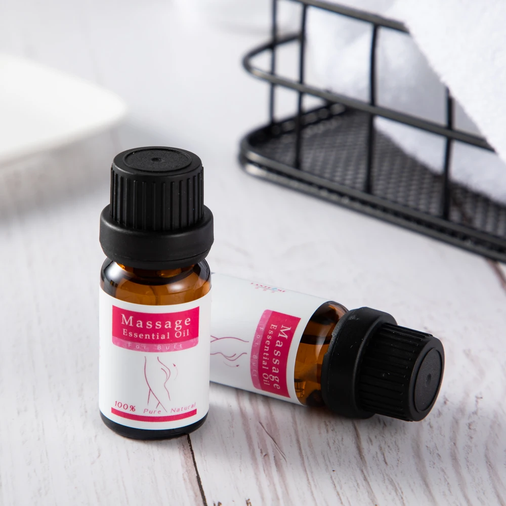 LANTHOME Natural Extract Body Massage Oil  Hip Lift Up Cream Butt Buttock Hip Moisturizing Butt Lifting Massage Essential Oil