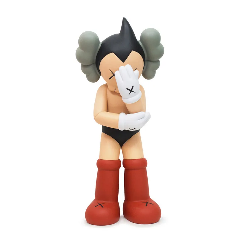 37 см Kawss многообещающий Рисунок арт-деко для дома Kaw Astro Boy красная виниловая фигура