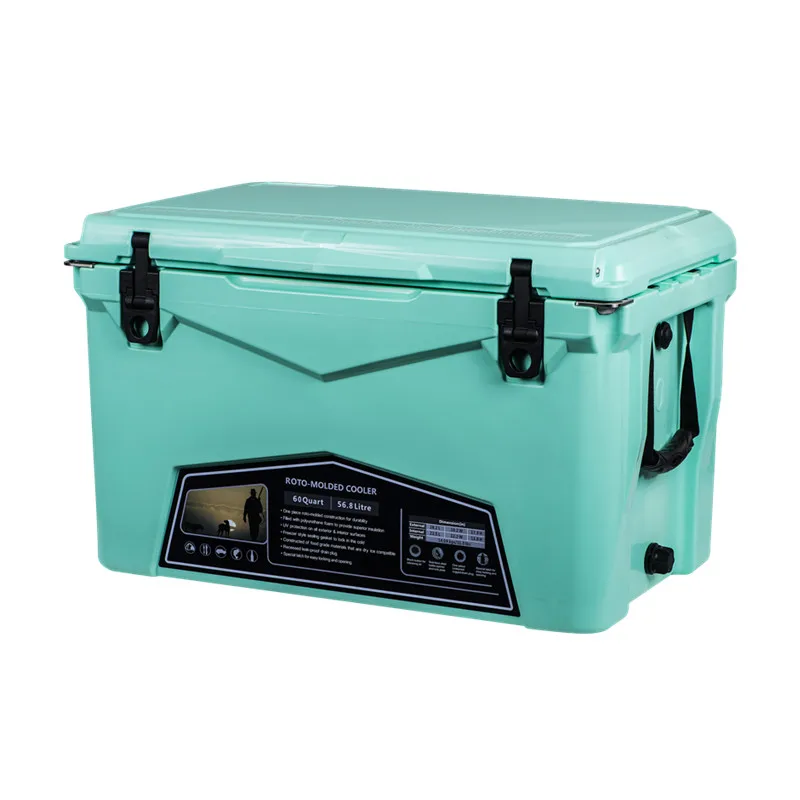 2022  outdoor ice chest cooler box Camping and fishing water rotomolded  cooler box