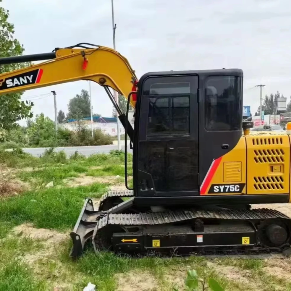 Low Price Promotion Used SANY 75C-9 Excavator  Used 7.5tons Excavator production in 2022