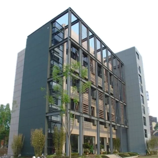 Сборный современный стеклянный дом стальная конструкция квартирный