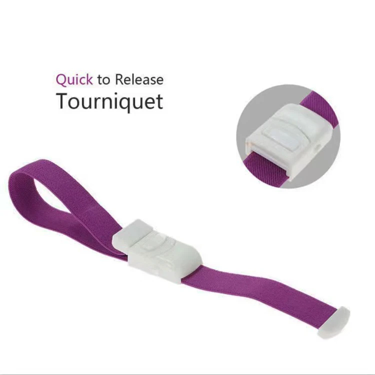 The Most Popular First Aid  Blood Stop tourniquet  supply Medical Plastic buckle Tourniquet CE and ISO 13485